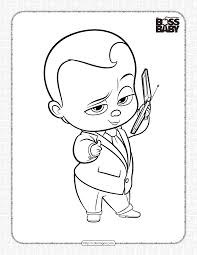 School's out for summer, so keep kids of all ages busy with summer coloring sheets. Free Printable Boss Baby Coloring Pages