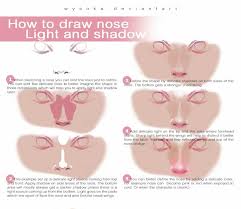 Nose Tutorial Digital Art Nose Drawing Digital Art Tutorial Coloring Tutorial