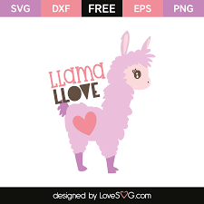 Download Free Llama Svg Cut File