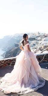 21 Peach Blush Wedding Dresses You Must See Wedding Dresses Blush Pink Wedding Dresses Wedding Dresses
