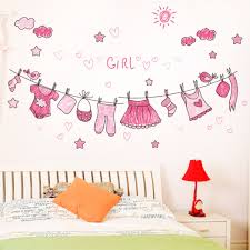 Simply browse an extensive selection of the best wall decor and filter by best match or price to find one that suits you! Home Decor Hang Clothes Wallpaper Decal Mural Wall Art Nursery Kids Baby Child Bedroom Decor Self Adhesive Wall Sticker Decal Buy At The Price Of 3 30 In Aliexpress Com Imall Com