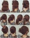 Messy Bun For Shoulder Length Hair