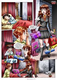 Hermione's Punishment Porn comic, Rule 34 comic, Cartoon porn comic -  GOLDENCOMICS