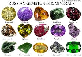 russian gemstones and minerals list gem rock auctions