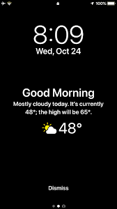 Moreover, it is suggested to use different passcode to lock iphone screen after a while. How To See Weather On Lock Screen Of Iphone With Ios 14 Ios 13 Ios 12 Osxdaily