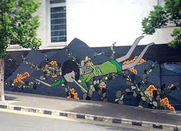 By Ghost Patrol Bonsai In Hobart Tasmania 11 15 Lp Street Art Urban Art Art