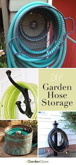 Lifesmart decorative garden hose holder water hose storage pot outdoor or indoor use updated for november 2020 (green) 4.9 out of 5 stars 14. Diy Garden Hose Storage The Garden Glove Garden Hose Storage Diy Garden Hose Storage Hose Storage
