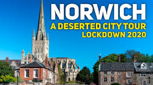 Norwich is an ancient city that lies at the heart of rural east anglia. Norwich In Lockdown Uk A 4k Daytime Tour Of A Deserted City 2020 Youtube