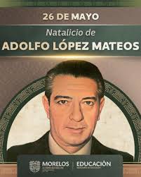 Adolfo López Mateos, fue presidente de México de 1958 a 1964. Durante su  gobierno, se impulsaron reformas sociales, como la nacionalización de la  industria eléctrica y la creación del ISSSTE, marcando un