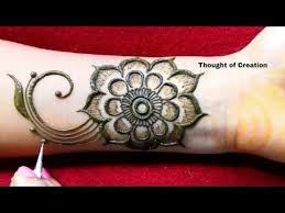 Arabic Big Flower Latest Mehndi Design Simple And Easy Thought Of Creation Youtube Latest Mehndi Designs Mehndi Designs Latest Mehndi