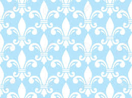 What is the french name for blue and white floral pattern. Fleur De Lis White And Blue Pattern French Floral Background Royalty Free Cliparts Vectors And Stock Illustration Image 61619275