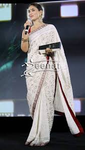 Kareena Kapoor In Designer Saree Zeenat Style Among them were kareena kapoor khan, kartik aaryan, taapsee pannu, ayushmann khurrana, zaira wasim and others. kareena kapoor in designer saree