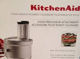 kitchenaid food processor attachment