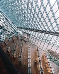 Seattle Public Library In 2020 Public Library Design Public Library Architecture Seattle Central Library