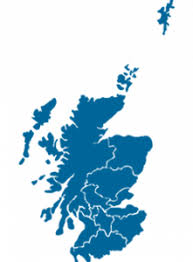 Map Of Scotland Health Regions Scotland S Health On The Web