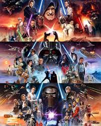 Awesome Looking Star Wars Artwork Bringing All Three Trilogy Storylines Into Play Starwars Starwarsa Star Wars Poster Star Wars Movies Posters Star Wars Art