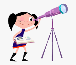 Download high quality cartoon telescope clip art from our collection of 41,940,205 clip art graphics. O Show Da Luna Girl Cartoon Looking Through A Telescope Hd Png Download Kindpng