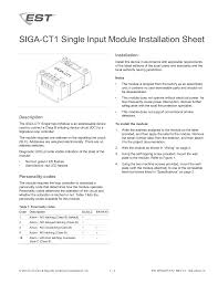On this page you can download yamaha outboard service manual; Siga Ct1 Single Input Module Installation Sheet Manualzz