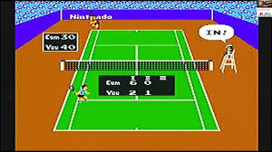 The start of the first generation began with the release of magnavox odyssey. Tennis Nes 1983 Level 4 Youtube