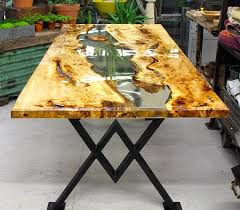 Pin By Ali Kaddour On La Mesa In 2020 Resin Furniture Dining Table Resin Table
