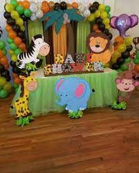 43 Ideas Baby Shower Ideas Decoracion Monkey For 2019 Safari Baby Shower Boy Jungle Theme Birthday Jungle Theme Birthday Party