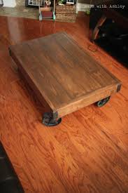 The shanty 2 chic sisters teamed up with the rogue engineer to put together plans for this table. Diy Industrial Factory Cart Coffee Table Plans By Rogue Engineer Handmade With Ashley