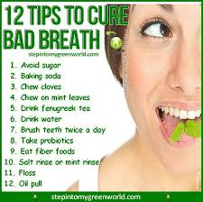 Avoid Bad Breath Bad Breath Cure Bad Breath Remedy Prevent Bad Breath