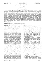 Pertanyaan yang belum terjawab akan segera mendapatkan ulasan dan pembahasan dari pengunjung lainnya, atau dari contohjurnal.com. Pdf Pendidikan Pancasila Dan Agama