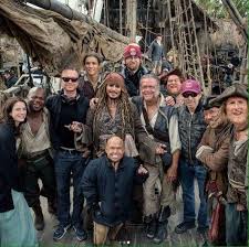 Pirates Of The Caribbean Dead Men Tell No Tales Cast And Crew Shot Johnny Depp Pirates Pirates Of The Caribbean