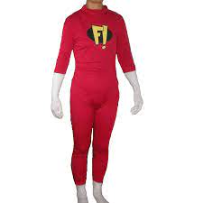 Freakazoid Adult Costume Body Suit Spandex F! Halloween Superhero Freakazoid!  - Walmart.com