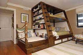 Anda bisa menerapkan model wallpaper dinding tersebut pada dinding kamar anak anda. 10 Ide Unik Kamar Tidur Anak Untuk Ruang Sempit Kusukatidur