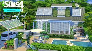 Modern Gardener S House The Sims 4 Eco Lifestyle In 2021 Sims House Sims House Design Small Eco House