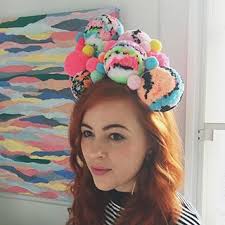 Wanna Know How To Make Fab Pom Poms And Turn Them Into A Head Piece Join Me At The Brisbane Artserieshotelgr Pom Pom Headband Pom Pom Fashion Pom Pom Crafts
