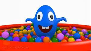 3d Color Ball Show For Kids Learn To Count Numbers 1 To 10 With Eggs Surprise 123 Duck Duck Kids Tv Youtube