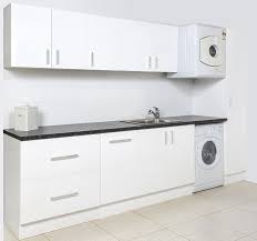 If youâ€™re looking for a sleek new laundry room then these are the cabinets for you! Create This Flawless Budget Laundry For Under 3 000 00 Ross S Discount Home Centre