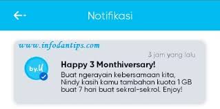 Cara internet gratis kartu 3 dengan setting apn. Keren Dapat Lagi Kuota Gratis 1gb Rp 0 Dari By U