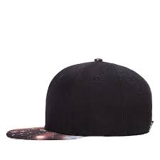 Mens Galaxy Brim Snapback Flat Bill Hat Adjustable Hip Hop Trucker Cap Black White C312jwzh51h Flat Bill Hats Trucker Cap Hats For Men