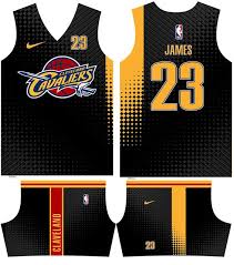 Black And Yellow Sublimation Basketball Jersey 2020 Cleveland Cavaliers Abstract Series Full Sublimated Basketball Jersey In 2020 Jersey Design Basketball Jersey Basketball Uniforms Design