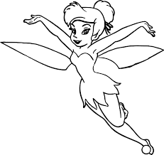 Awesome Tinkerbell Fly Coloring Page Tinkerbell Coloring Pages Horse Coloring Pages Fairy Coloring Pages
