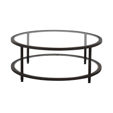 The round coffee table is reserved for those carving out a cool, eclectic aesthetic. 81 Off Wayfair Wayfair Round Glass Coffee Table Tables
