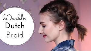 In unserer frisurendatenbank können sie den für sie passenden look schnell finden und sich einfach. Hollandische Zopfe Fur Kurze Haare Double Dutch Braid Updo Redgyloves Youtube