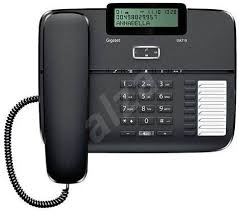 Gigaset Da710 Black Landline Telephone Alzashop Com