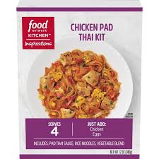 Just like kraft classic chicken noodle dinner. Kraft Network Chicken Pad Thai Dinner Kit 12oz Target