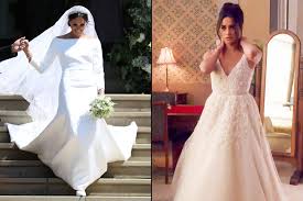 According to metro uk, markle and engelson married in a beachfront ceremony at the luxurious. How Meghan Markle S Suits Wedding Compared To Her Royal Wedding Ew Com