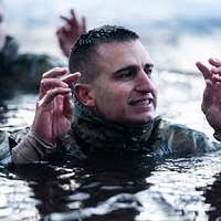 U.S. Marine Corps Gunnery Sgt. Amanda K. Little, left,