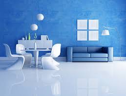 Blue And White Modern Living Room 1080p 2k 4k 5k Hd Wallpapers Free Download Wallpaper Flare