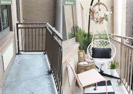 After just two weekends of work, this wannabe balcony has been transformed into a tiny, precious piece of alfresco heaven. Balcony Before After Creative Makeover Ideas Balcony Decoration Eco Friendly Garden Ideas