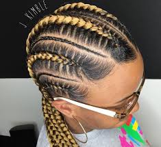 Check out these 20 adorable styles. 30 Lovely Ghana Braids Updos Cornrows Jumbo Ponytail Styles