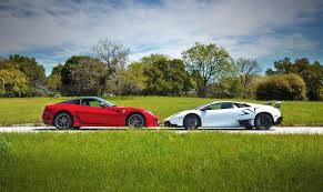 Not only is it powered by a v12 and 540 hp, but the luggage space is also more than enough to store all that you want, regardless of the occasion or purpose. This Will Not End Well X D Lamborghini Murcielago Lp670 4 Sv Vs Ferrari 599 Gto Lamborghini Sv Sport Cars Ferrari 599