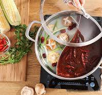 Amazon.com: 304 Food Grade Stainless Steel Shabu Shabu Hot ...